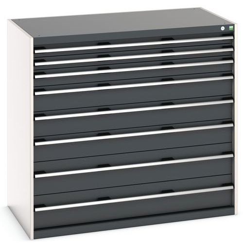 Bott 1 Armoire à Tiroirs Cubio - 1200x1300x750mm - Bott