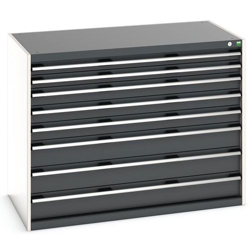 Bott 1 Armoire à Tiroirs Cubio - 1000x1300x750mm - Bott