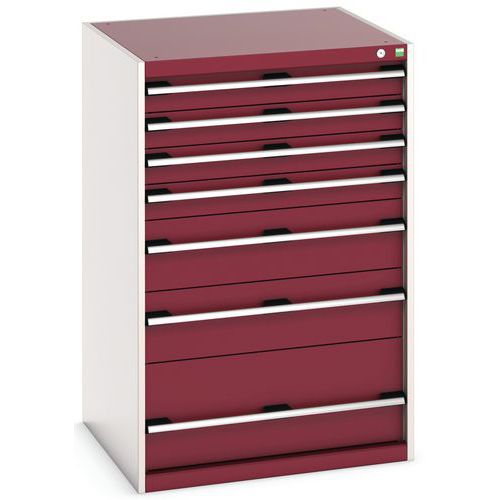 Bott 1 Armoire à Tiroirs Cubio - 1200x800x750mm - Bott