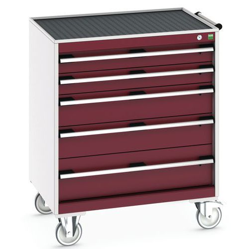 Bott 1 Armoire à Tiroirs Roulante Cubio_bott