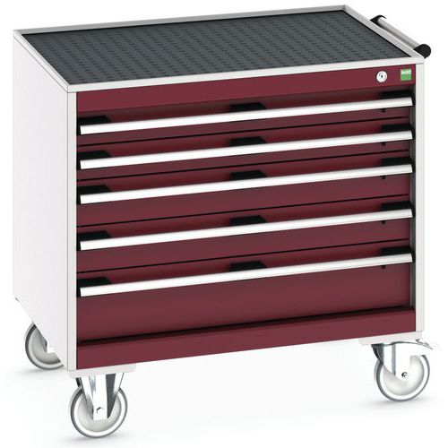 Bott 1 Armoire à Tiroirs Roulante Cubio_bott