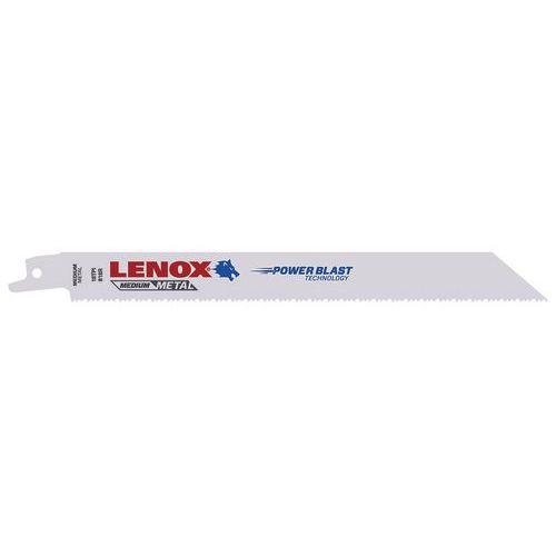 Lenox - Lame Sabre Bi-Métal PowerBlast 610R - 152mm 10 Dents/Pouce - Bois Plastique Métal