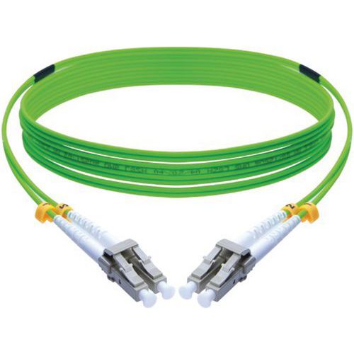 Jarretière Duplex 2.0 Mm Om5 Lc-upc/lc-upc Vert - 3 M