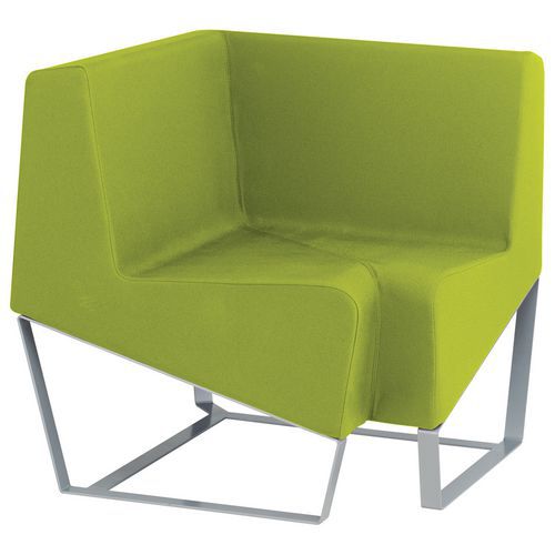 Chauffeuse D'angle Facett Pvc Urban Absinthe