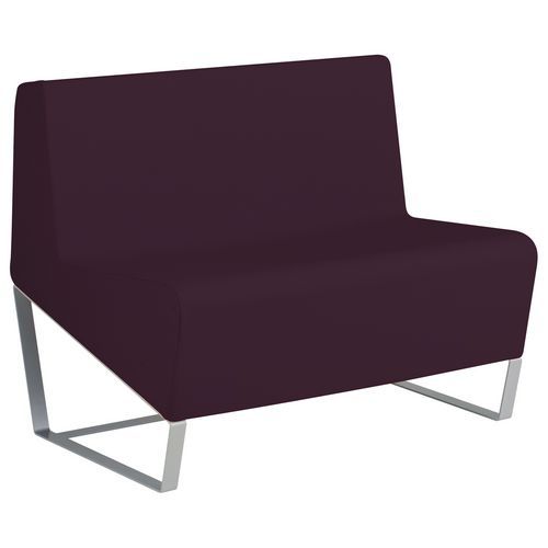 Banquette 2 Places Facett Pvc Urban Prune