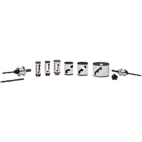 Lenox - Kit Scie Trépan Bi-Métal Plombier - 9 Pièces - Usage Perçage - Garantie 3 Ans