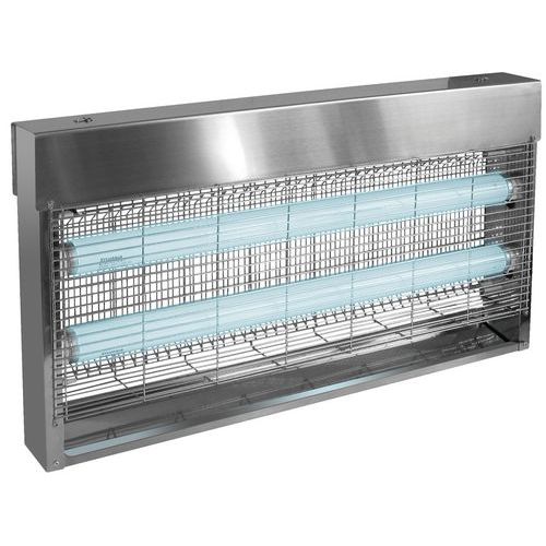 Désinsectiseur Standard Inox 80 W à Tubes Standard - Jvd