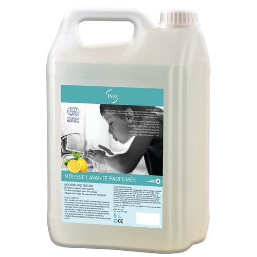Bidon 5 L Savon Mousse Ã‰cologique Senteur Citron - Jvd