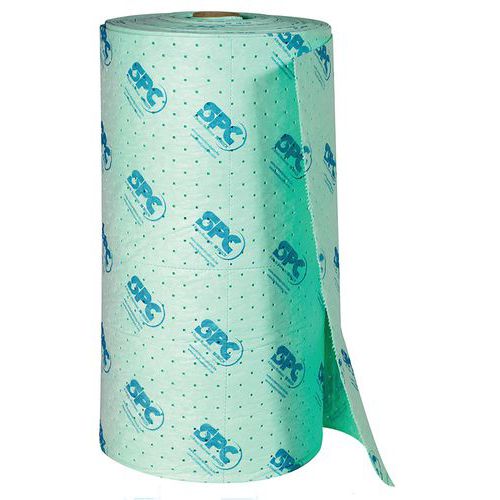 Absorbant pour produit chimique en rouleau - Brady Absorbant pour produit chimique en rouleau - Brady