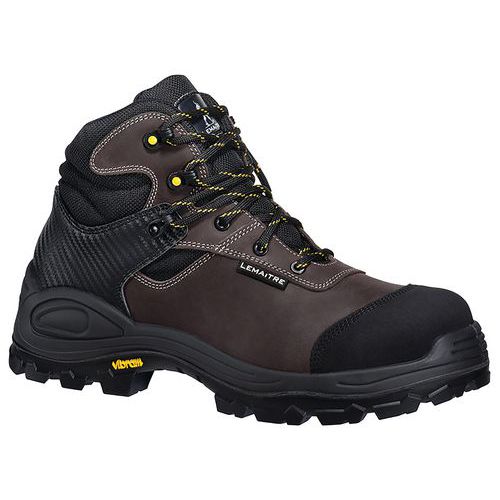 Chaussures Sécurité Freewind S3 Src Brun Fonce Vibram -42 - Homme