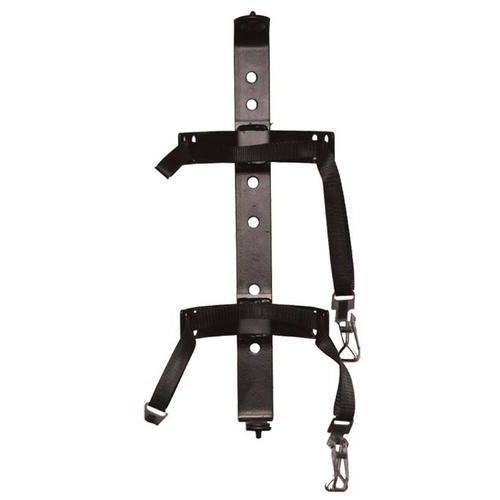 Housegard - Support Extincteur Poudre 6 kg Noir - Hauteur 460 mm - Robuste et Durable