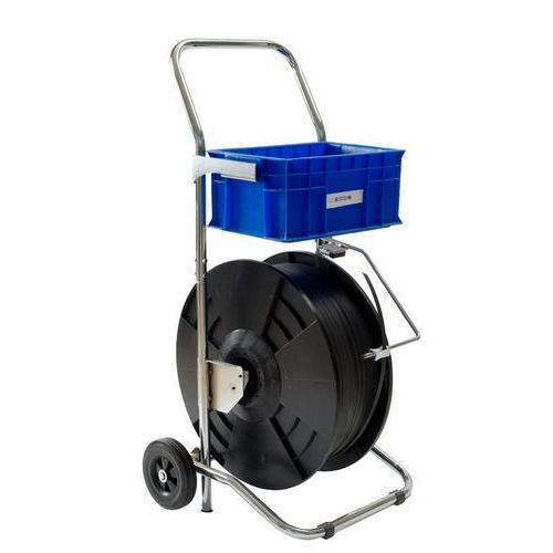 Chariot de déroulement pour feuillard PP - Mandrin 200-280mm - Recyclable