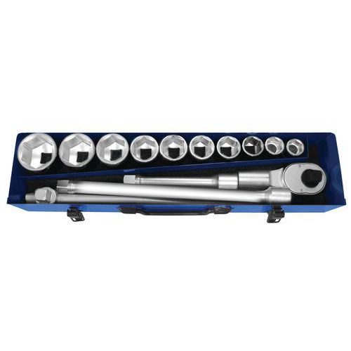 Coffret de douilles 3/4 - 14 pièces Coffret de douilles 3/4 - 14 pièces