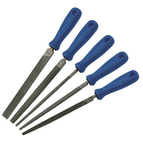 Jeu De 5 Limes Mi-douces / E020613