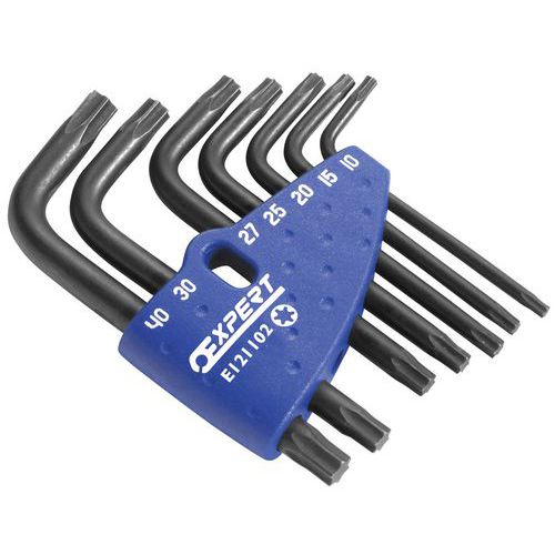Jeu de 7 clés mâles Torx® Jeu de 7 clés mâles Torx®