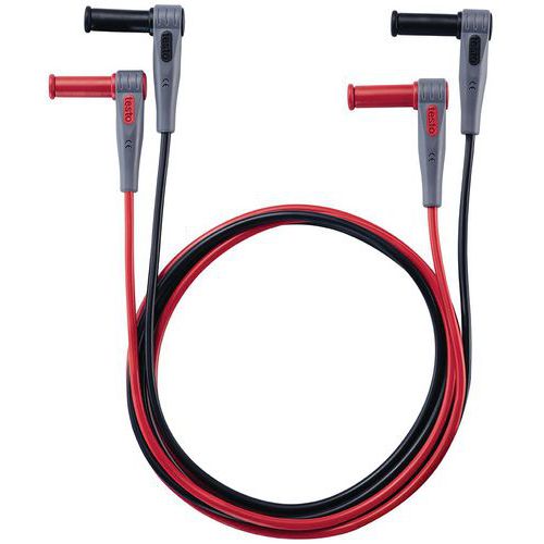 Jeu De Rallonges Pour Câbles De Mesure (fiche Coudée)