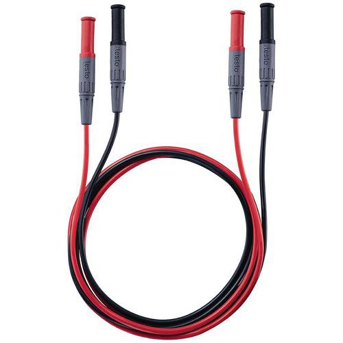 Jeu De Rallonges Pour Câbles De Mesure (fiche Droite)