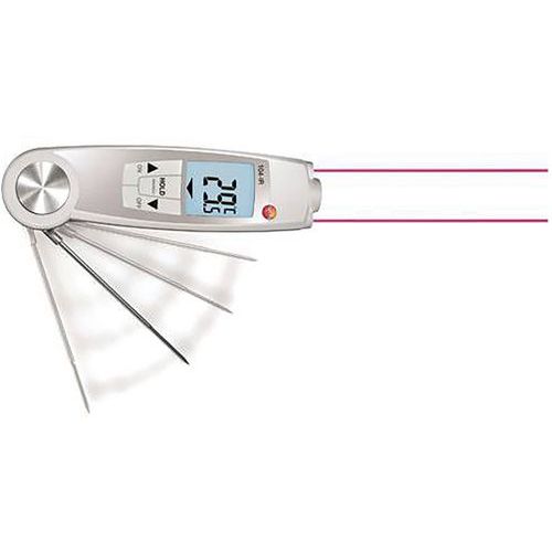 Thermomètre pénétration repaliable et infrarouge - Testo 104-IR 2 en 1 Thermomètre pénétration repaliable et infrarouge - Testo 104-IR 2 en 1
