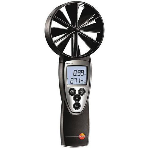 Anémomètre à hélice diamètre 100 Testo 417 Manutan.fr