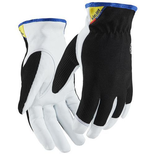 Gants De Protection Thermique Artisan Doublés - Stretch - Noir/blanc - 6