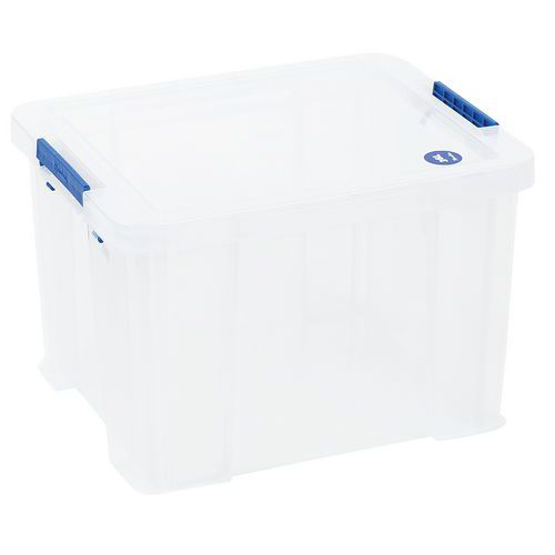 Bac De Rangement + Couvercle - 36l - Manutan