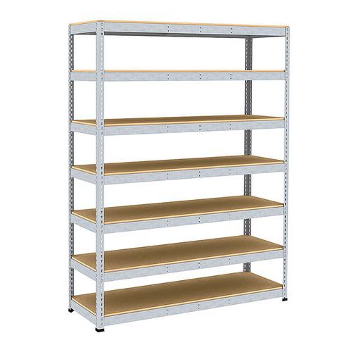 Rayonnage D'archives Rapid 1 2440x1830x610 7 Tab Zingué