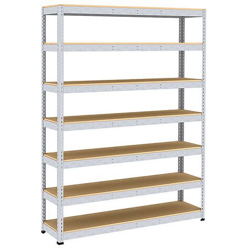 Rayonnage D'archives Rapid 1 2440x1830x455 7 Tab Zingué