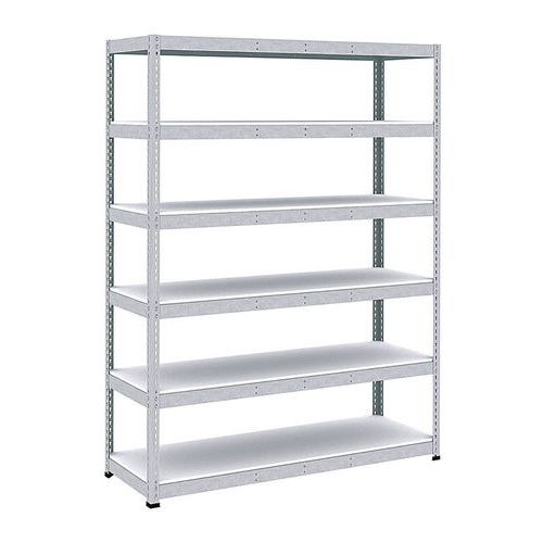 Rayonnage Manutan Rapid 1 2440x1830x610 6 Tab Zingué Méla