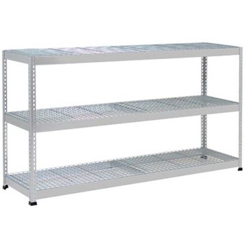 Rayonnage Rapid 1 1980x1525x915 3 Tab Grillagée Gris