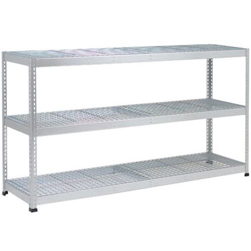 Rayonnage Rapid 1 1980x1525x455 3 Tab Grillagée Zingué