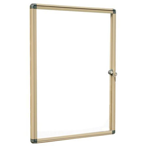 Mini Vitrine D'affichage Extérieur Alcor Gris Format A4 4 Feuilles
