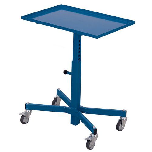 Servante D'atelier Pour Bacs Europe H 515-790mm 150 Kg