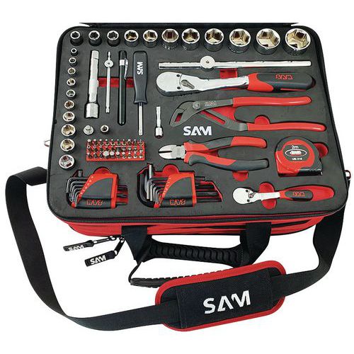 Valise à outils textile 100 outils Valise à outils textile 100 outils