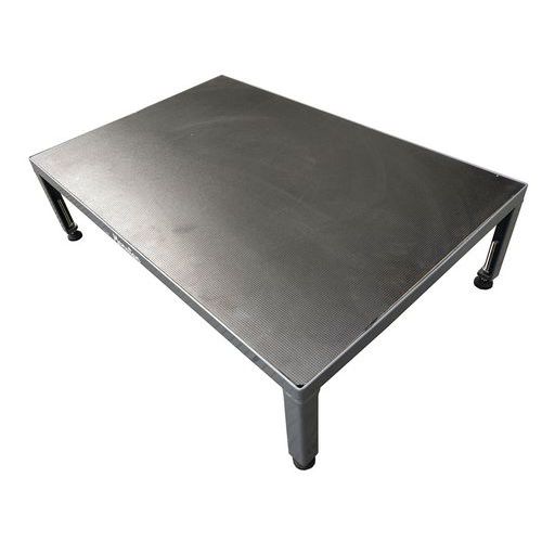 Plateforme Aérobie NuMe Avec Marchepied - Moyenne (80 Cm) Noir Et Vert