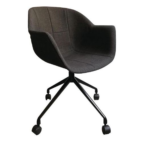 Chaises Gant Pied Noir Assise Anthracite