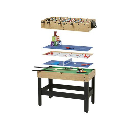 Rene Pierre - Table Multisports 8 Jeux - Sans Monnayeur - Garantie 1 An