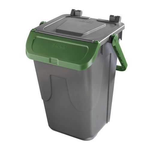 Poubelle De Recyclage Plastique Vert 35l - Mobil Plastic