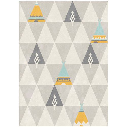 Tapis Blé 120x170 Cm - Gris