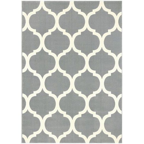 Tapis Canvas 120 X170 Cm Géométrique Multicouleur Modèle B