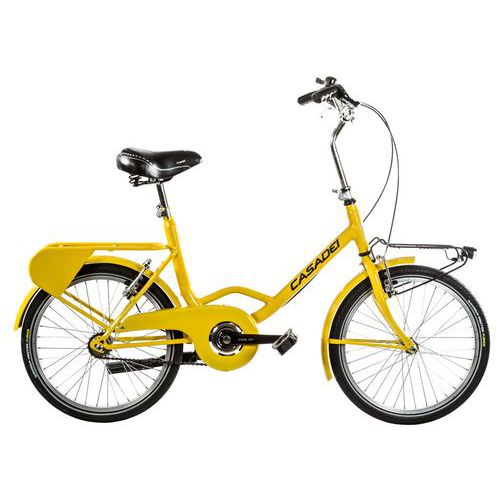 Casadei - Vélo Coursier Enfant 20 Pouces - 1 Vitesse Jaune - Sport et Activité Extérieure