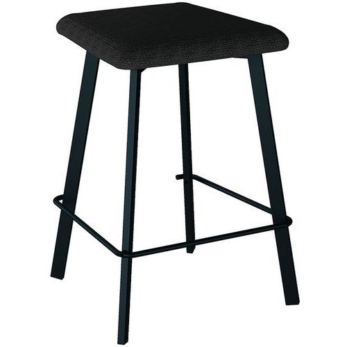 Tabouret Trapèze - Lot De 2 - Anthracite