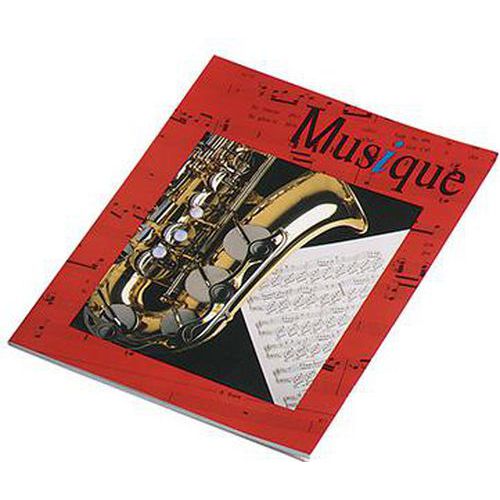 Cahier musique A4 24 pages musique - 24 pages seyes thumbnail image 1