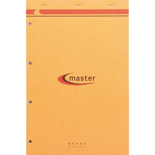 Bloc Notes Ã‰tudiant 80 Feuilles 80g 21x315cm Seyes Perforé