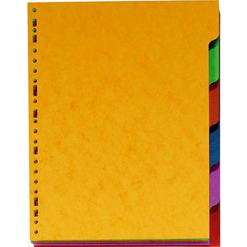 Jeu 6 Maxi Intercalaires Polypropylène A4+