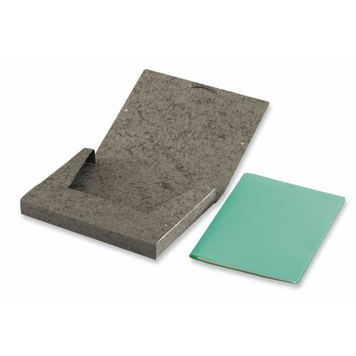 Chemise Ã‰lastiques Rabats 245x325cm Dos 5cm Carte Lustrée