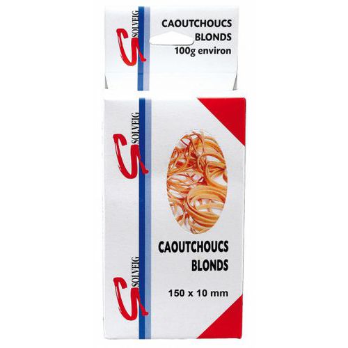 Boite 100g D'élastiques Larges