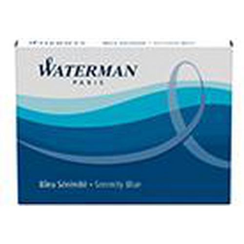 Cartouche Waterman (Etui de 8) - bleu thumbnail image 1