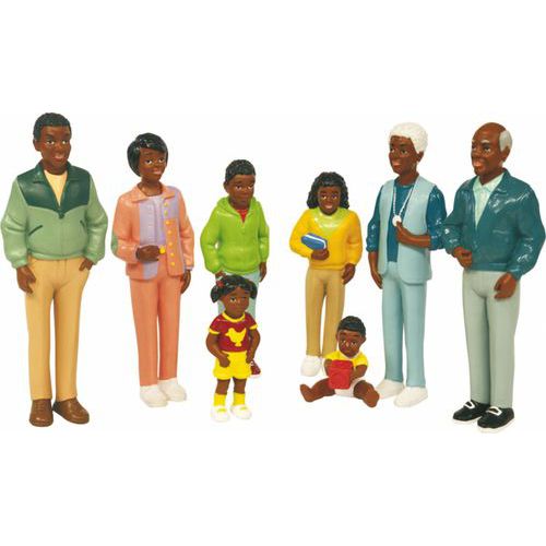 Figurines de la famille africaine thumbnail image 1