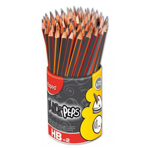 Crayon Noir Hb Blackpeps Maped