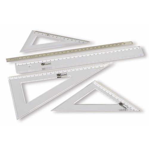 Equerre Plastique 14 Cm 45Â°